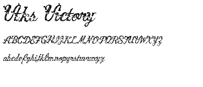 Vtks Victory font